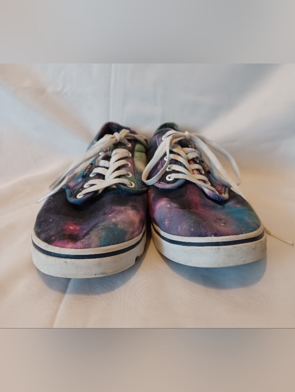 Vans Authentic Low Top Galaxy Cosmic Space Canvas Lace-up Sneakers - Multicolor - Picture 5 of 9